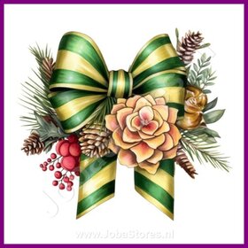 Diamond Painting Nœud de Noël 03