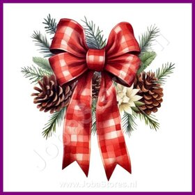 Diamond Painting Nœud de Noël 08