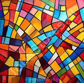 Diamond Painting Abstrait Coloré 02