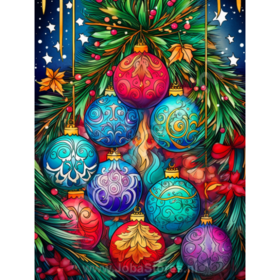 Diamond Painting Noël Coloré 01