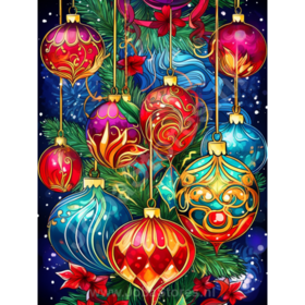 Diamond Painting Noël Coloré 02