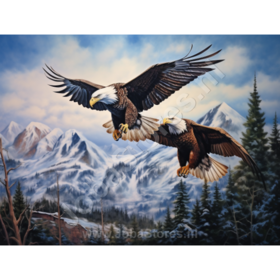 Diamond Painting Aigle 05