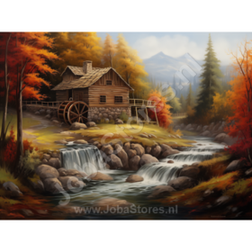 Diamond Painting Paysage - Ruisseau 04