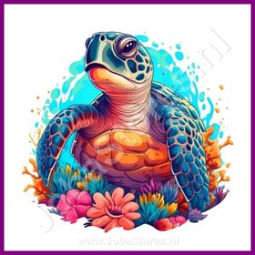Diamond Painting Mignonne Tortue 06
