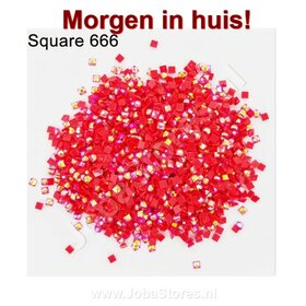 Diamond Painting Pierres spéciales Square 666 (20 grammes / + - 2500 pièces)