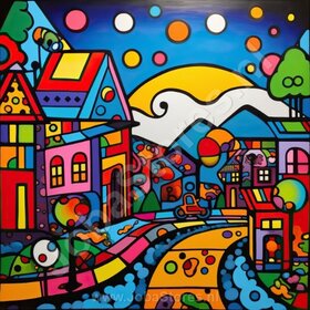 Diamond Painting Paysages Colorés 02