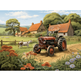 Diamond Painting Ferme 01