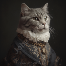 Diamond Painting Chat Aristocratique 03