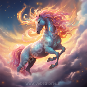 Diamond Painting Licorne dans les Nuages 04