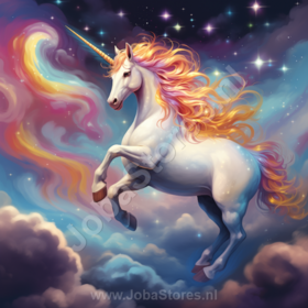 Diamond Painting Licorne dans les Nuages 06