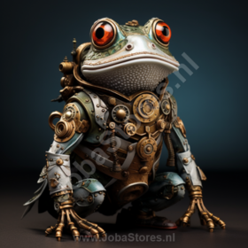 Diamond Painting Grenouille Steampunk 02