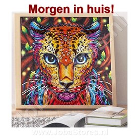 Diamond Painting Spécial Léopard 25x25cm