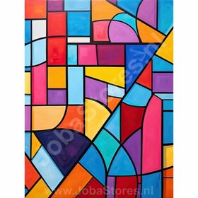 Peinture Abstraite Colorée 17