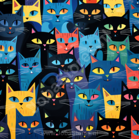 Diamond Painting Chaos de Chats 03