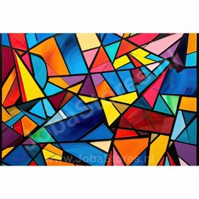 Peinture Abstraite Colorée 26