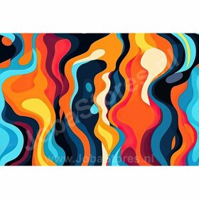 Peinture Abstraite Colorée 33