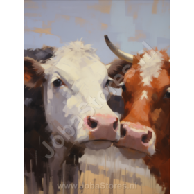 Diamond Painting Vaches Brunes 01