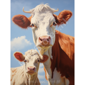Diamond Painting Vaches Brunes 02