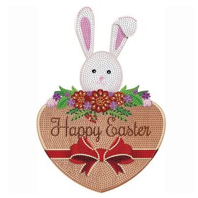 Ornement de Pâques flexible pour peinture au diamant 16 (30cm)