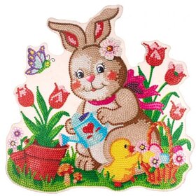 Ornement de Pâques flexible pour peinture au diamant 14 (30cm)