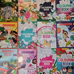 Forfait économique Livres de coloriage assortis (6 livres de coloriage)