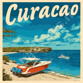 Diamond Painting Amour de vacances - Curacao 04