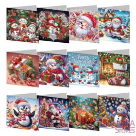 Diamond Painting Cartes de Noël Set 23