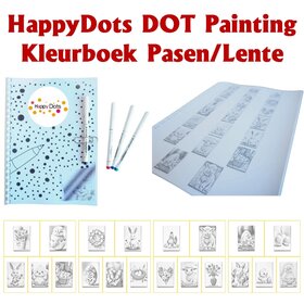DOT Painting Kleurboek Pasen/Lente