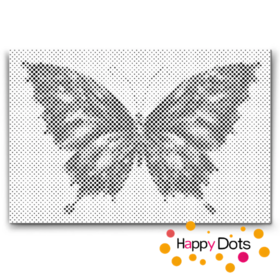HappyDots DOT Painting Vlinders 17 – 20x30cm – Canvas Set