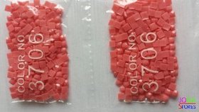 Nummer 3706 vierkante steentjes (klein)