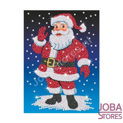 Art Sequin / Art Sequins Père Noël