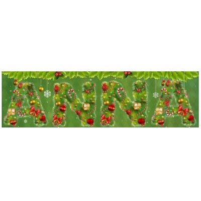 Custom Diamond Painting Lettres de Noël 010 (avec votre propre nom ou texte)