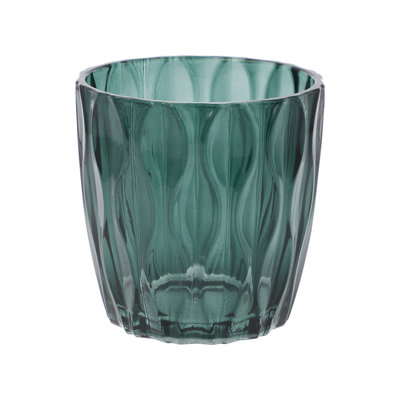 Goebel - Accessoires | Feuilles de forêt au vent | Verre, 9cm, bougie chauffe-plat, porte bougie chauffe-plat