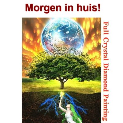 Cristal Diamond Painting Arbre 30x40cm