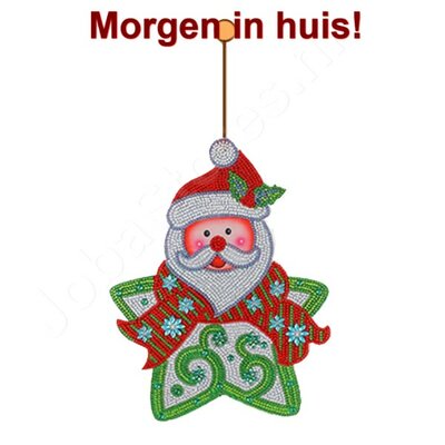 Diamond Painting Suspendu Ornement Père Noël