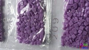 Numéro 209 Carré Diamant Peinture Strass