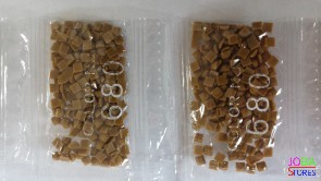 Nummer 680 vierkante steentjes (klein)