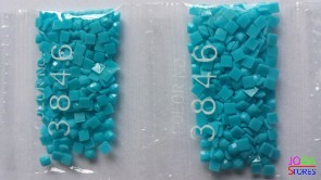 Nummer 3846 vierkante steentjes (klein)