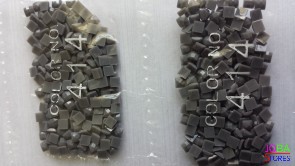 Nummer 414 vierkante steentjes (klein)